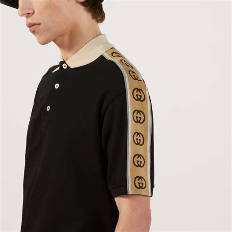 Gucci interlocking polo shirts